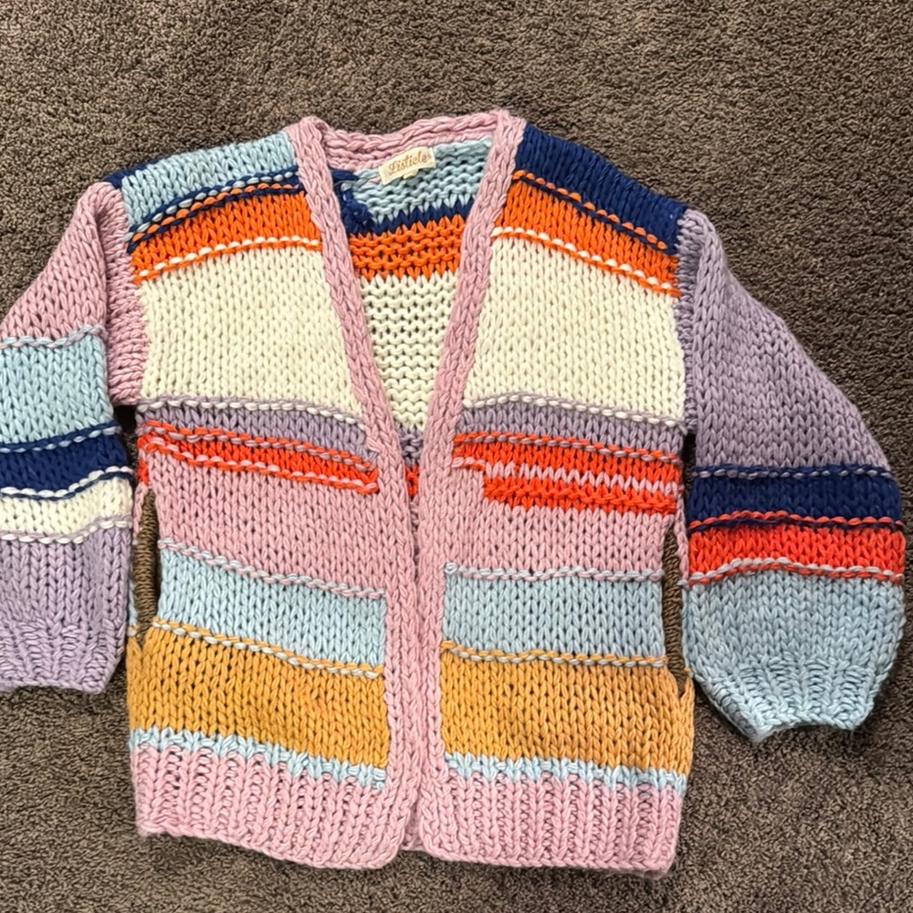 Colorful Striped Women's Sweater